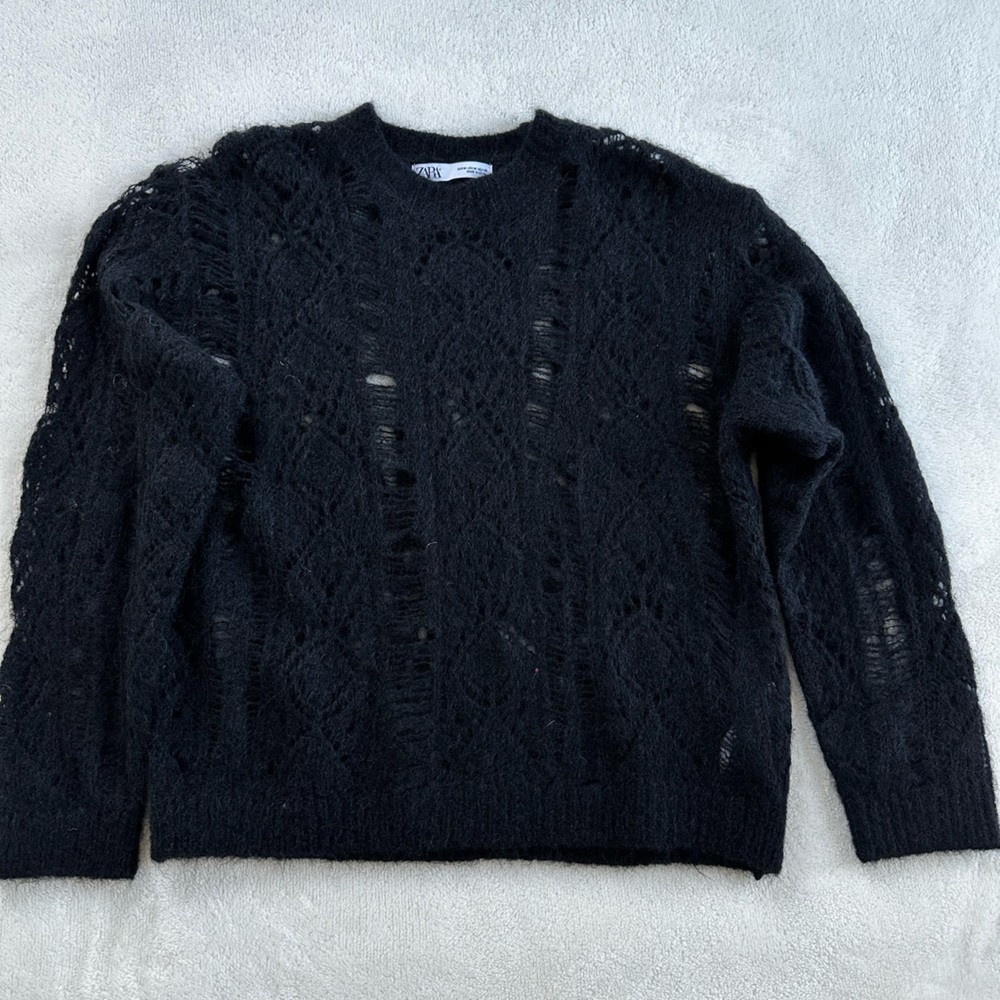 Open Knit Sweater